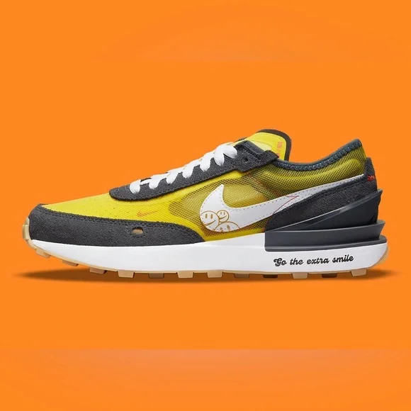 Nike Waffle One‎ GS Go The Extra Smile Size 4Y DO5868-700 Nike Waffle One Go The Extra Smile DO5850-700 Release Date - SBD main image 4
